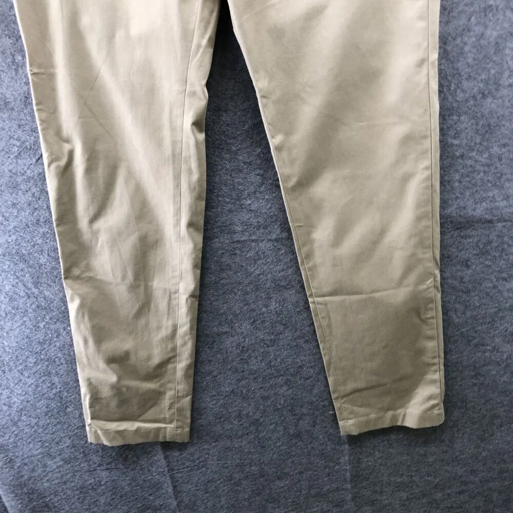 SPOKE London Sharps Build A Chino Pants Mens 31x31 Khaki‎ Beige Slim Stretch